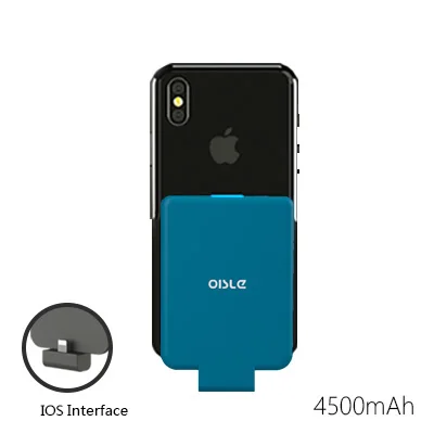 

Qi Wireless Power Bank Charger Battery Case for Type-C, Blue;red;black;pink;white