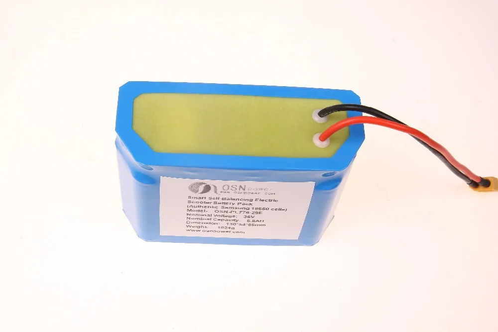 Lithium Battery For 2 Wheel Self Balancing Scooter Smart Drifting