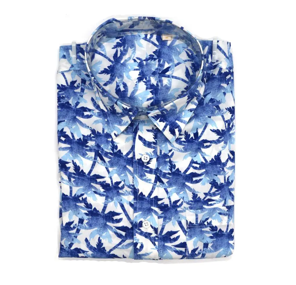 

Loose Digital Print Custom Print Floral Designer Button Down Short Sleeve Hawaiian Man Shirt, Etc(all colors)