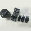 Chrome Auto Headlight switch + Master & Single Window Switch For Volkswagen VW CC Tiguan Passat B6 Golf 5 6 Jetta MK5