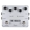 Extremely Budget Easy Operating Rowin LTD-02 Time Maker Multi Foot Effects Delay Pedal with eleven types of delays