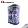 rectangular tin tea box x'mas tin