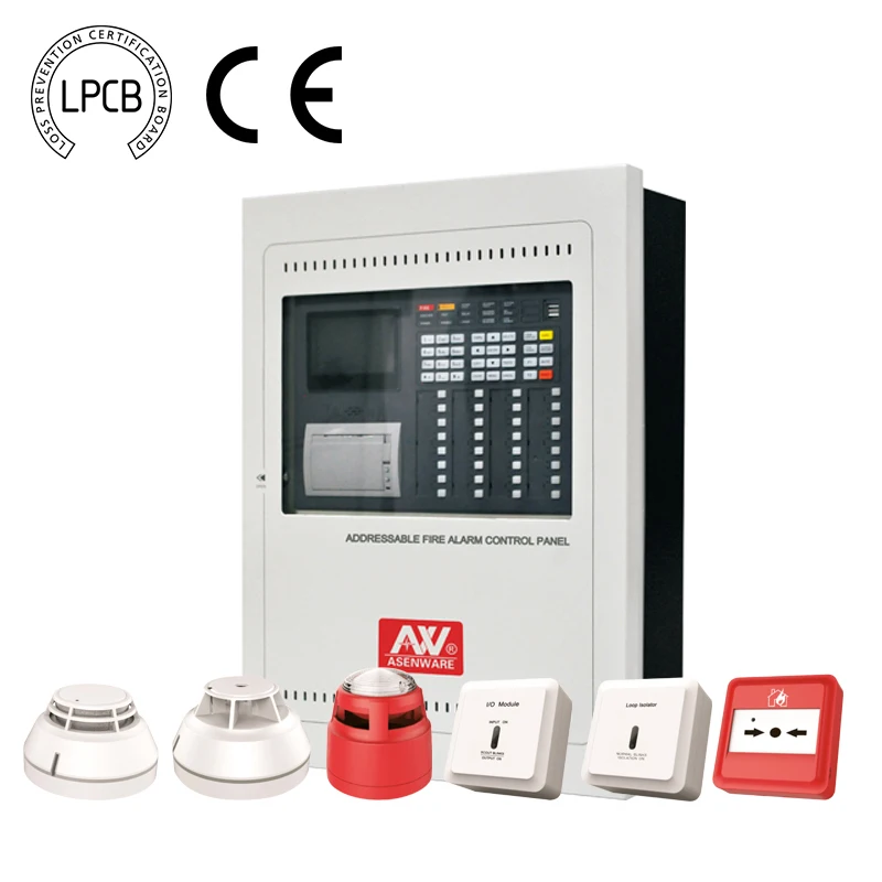 
LPCB High Quality Addressable Fire Alarm Control System AW-FP300 Series 