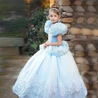 

Luxury kids Cinderella Costume girl Princess Dress party clothing christmas Halloween cosplay costume