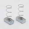 Factory direct supply carbon steel zinc plated spring lock nut