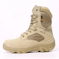 

Men's high-top military combat boots waterproof delta desert hiking boots kj0066