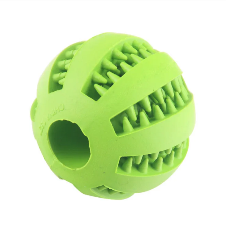 

Wholesale nice price fashion Cheap Price Best Sale Rubber Dog Pet Food Toy Ball for pet