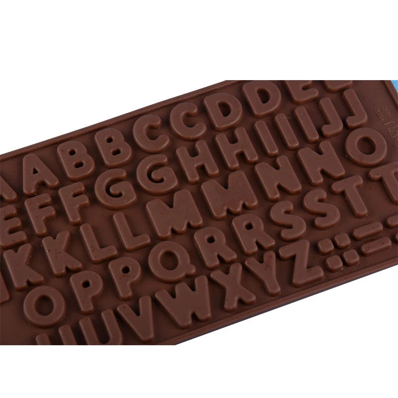 

Amazon Best Seller Alphabet Letters Numbers Design Unique Chocolate Molds Silicone