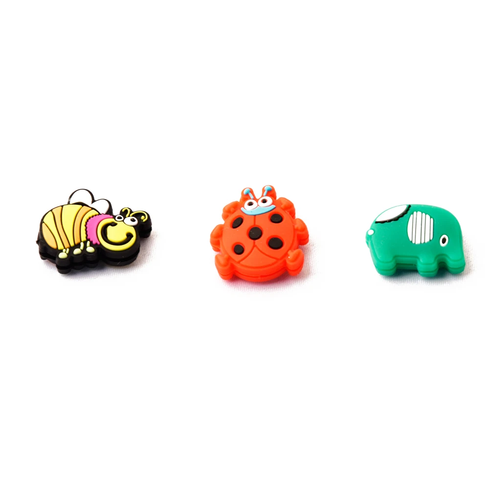 Custom Logo Rubber Embossed Cartoon Tennis Racket Vibration Dampener