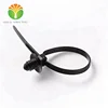 Black PA66 Push Mount 200mm Automobile Zip Ties with Fir Tree 157-00185 Cable Tie Manufacturer