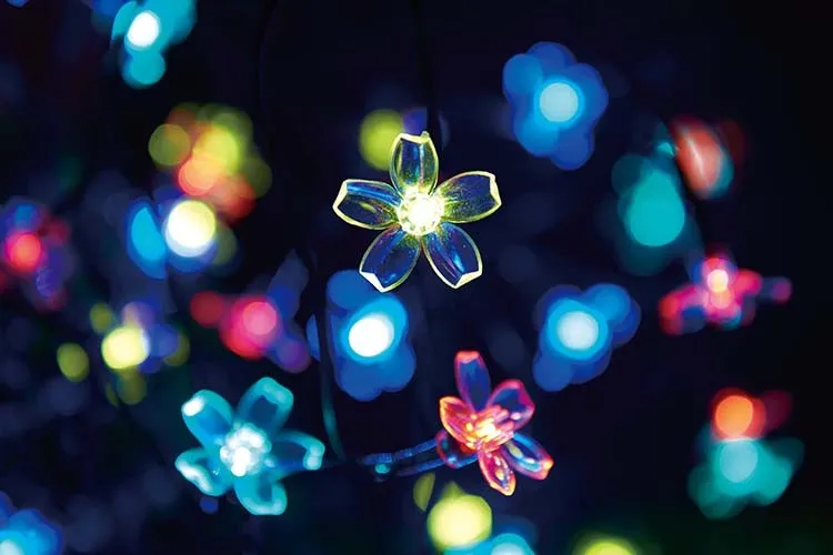 Led Mini Light Flexible Flower Tree String Light/small Led Light/outdoor Multi-color Led Design ...