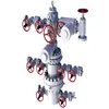 API 6A unitized wellhead and x-mas tree & equipment for oil production