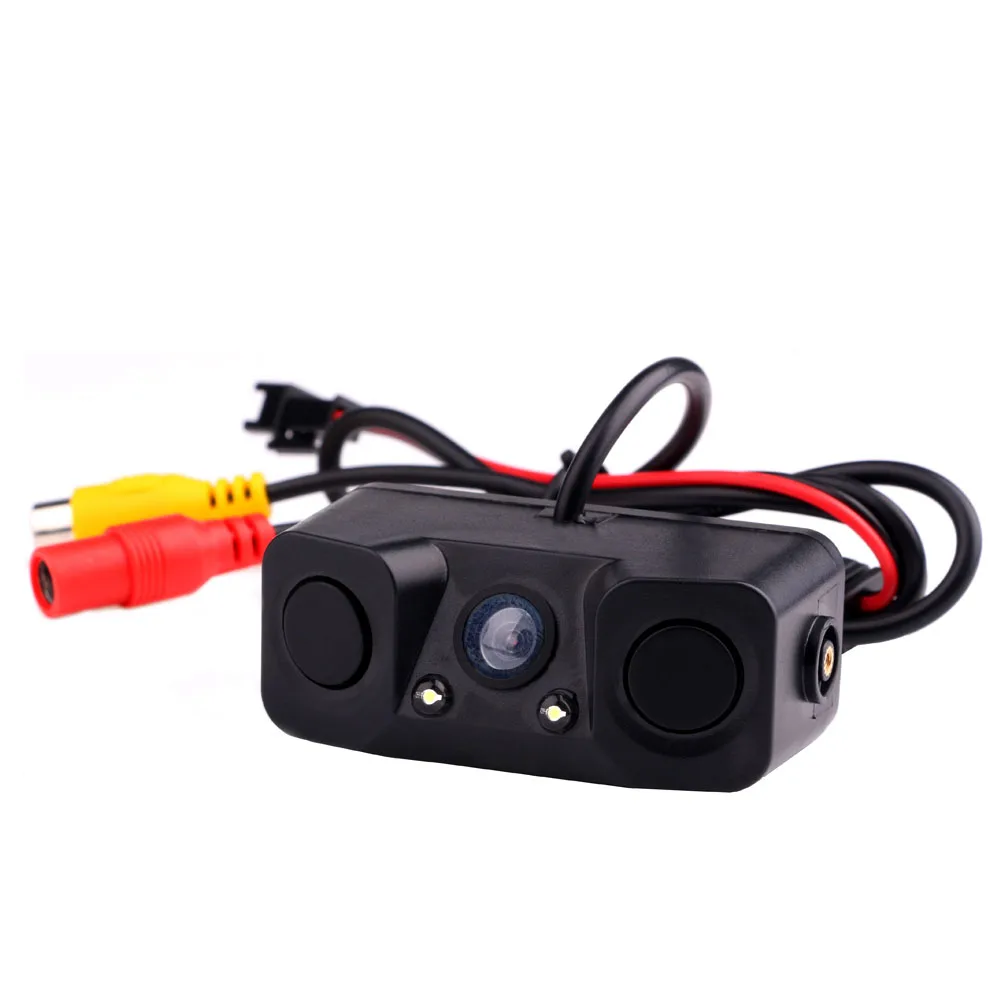 3 In1 Auto Cmos Reversing Camera With Sensors Parking Back Up Reverse
