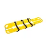 High class PE folding first aid scoop stretcher for medical emergency with adjustable length and convenient operation design