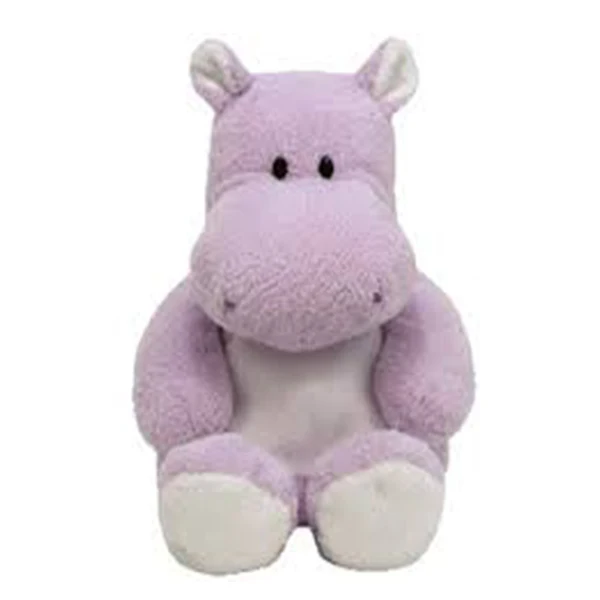 pink stuffed hippo