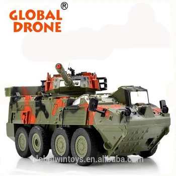 rc car with tank tracks