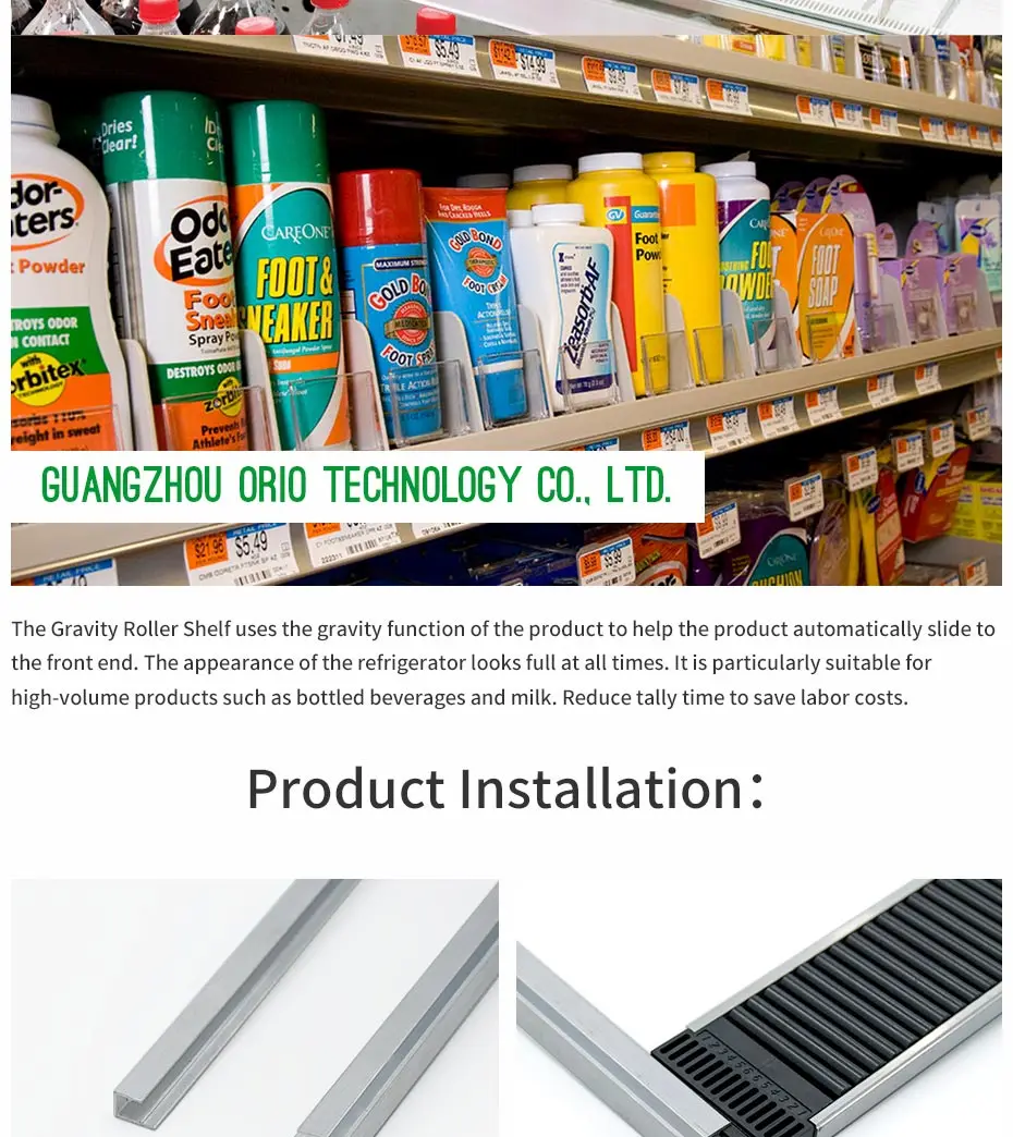 Save Time Soda Beverage Gravity Feeder Can Rack Shelving System