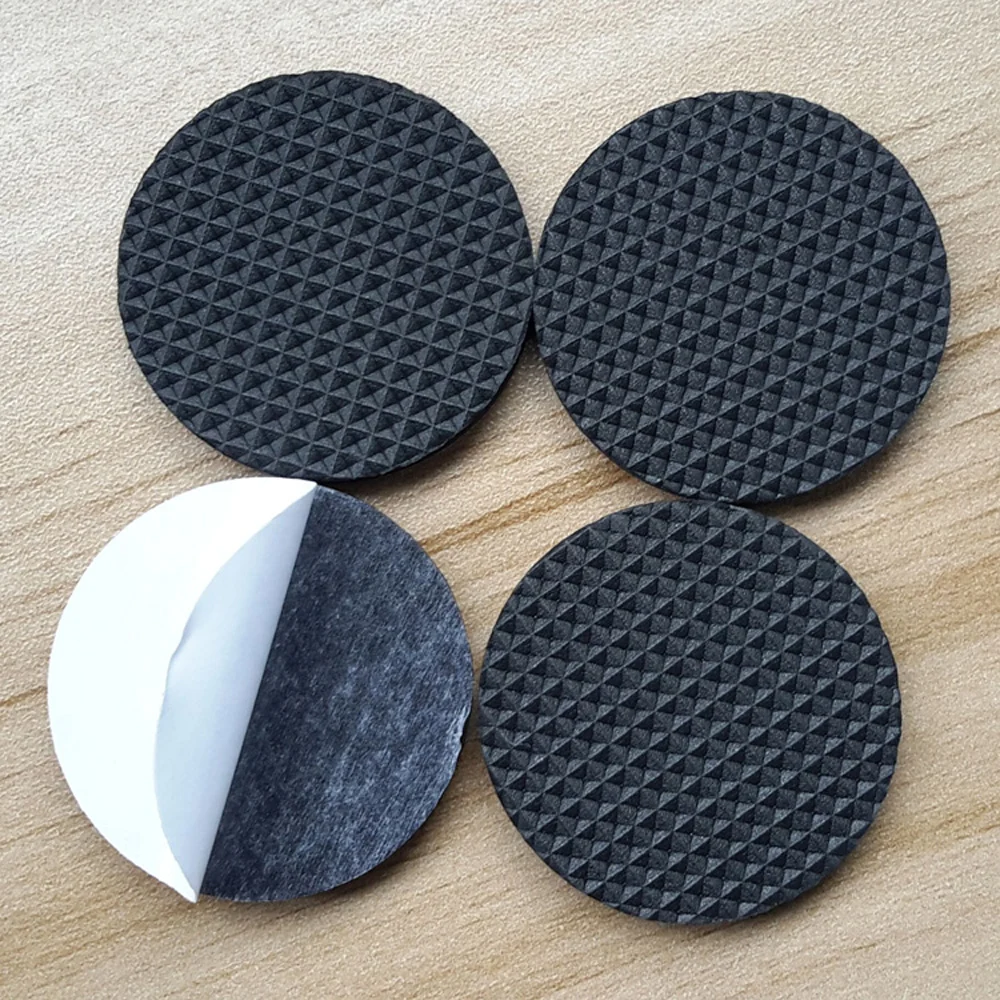 Heavy Duty Adhesive Rubber Furniture Pads Chair Leg Cover Antinoise