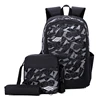New manufacture camouflage pattern large capacity top grade beef tendon fabric three piece suit backpack