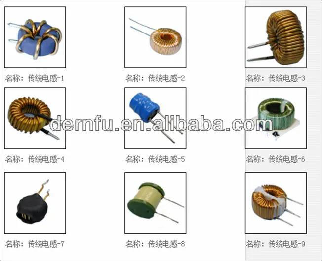 5x20mm Coils Rod Inductor Series R Inductor For Pcb