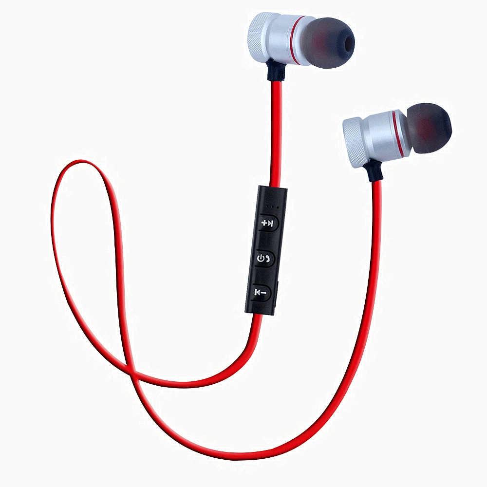 

Wholesale Handsfree Running Aluminum OEM Bluetooth Magnetic Earphone
