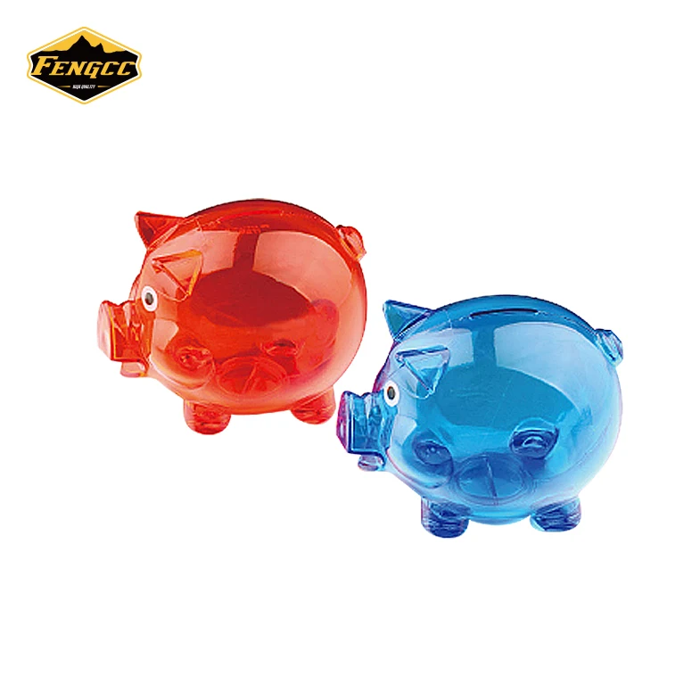 plastic toddler piggy bank