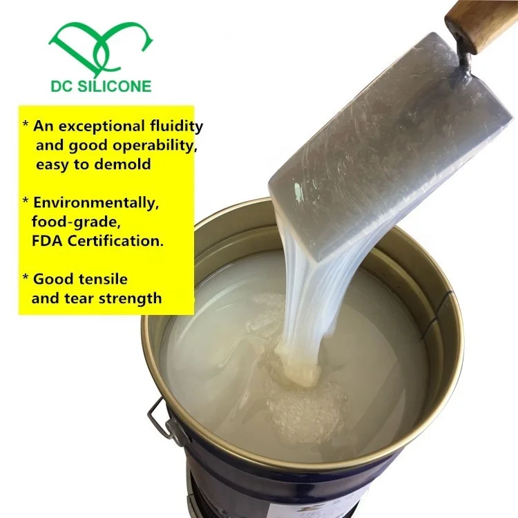 Dca Series Rtv2 Addition Cure Liquid Platinum Cure Silicone Rubber