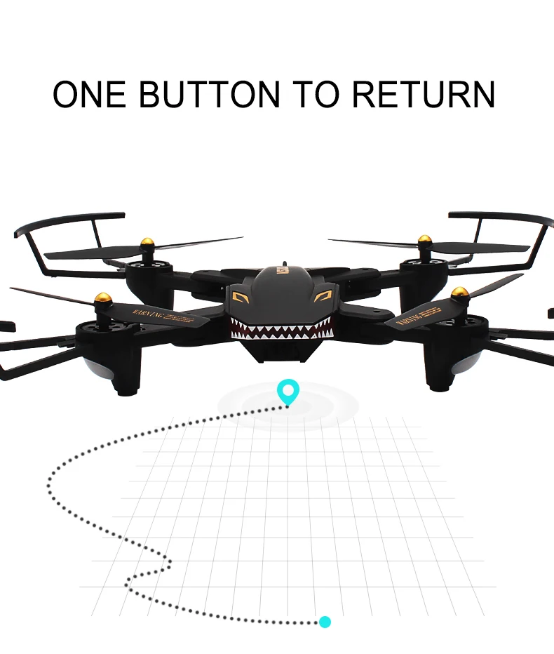 Free Shipping Visuo Xs809s Battles Sharks Drone With Wide Angle 2mp Hd