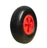 4.00-6 solid PU foamed wheel barrow wheels with spoke color