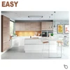 New design acrylic kitchen cabinet for small kitchen making machines