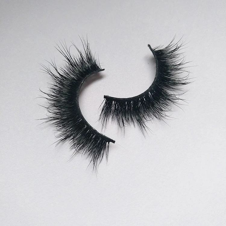 

Soft Mink fur Eyelashes Wholesale Mink Black Cotton Band Eyelashes, N/a