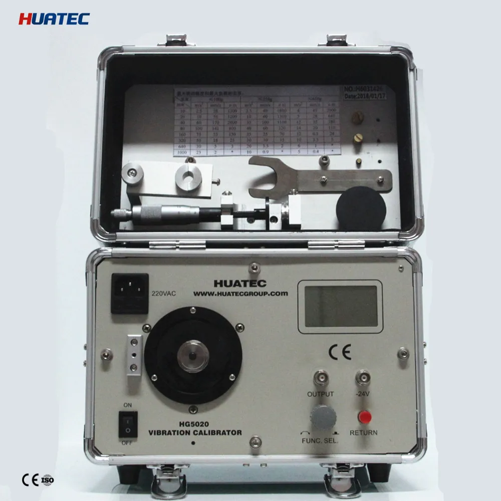 Huatec Digital Vibration Calibrator Calibrate Vibration Meter,non 