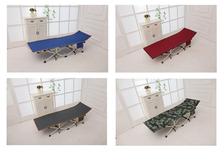 Manufacture Wholesale Foldable Firm Handy Bed Camping Cot Fold Away