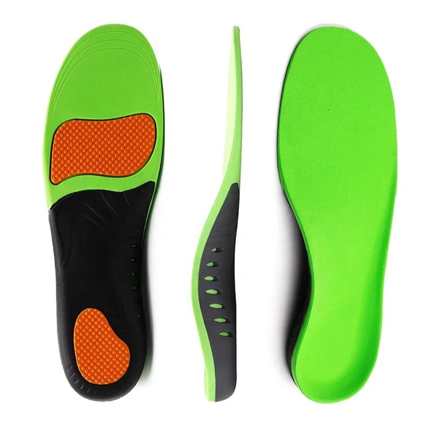 

Plantar Fasciitis Feet Insoles Arch Supports Orthotics Inserts Relieve Flat Feet, High Arch, Foot Pain Sports Orthopedic Insoles, Red,green,black/custom colors
