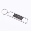 Jiabo silver custom company team logo metal key chain keying