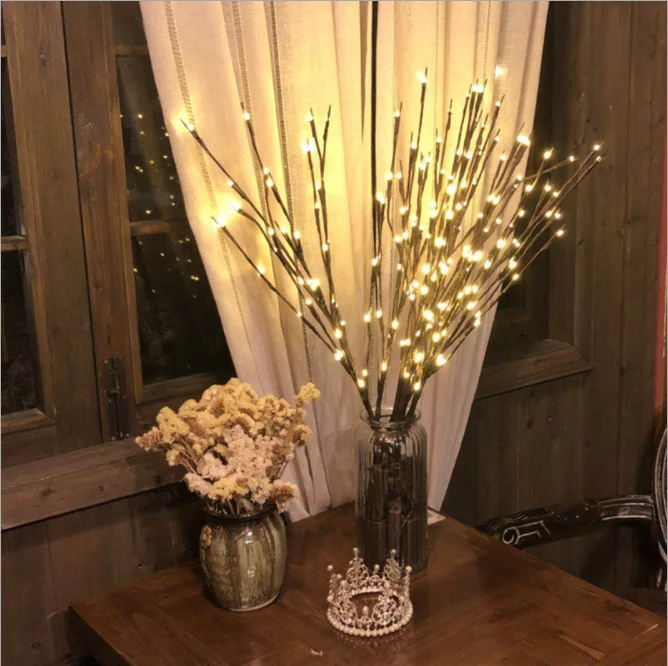 Led Branches Battery Powered Decorative Lights Tall Vase Filler