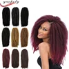 Factory Wholesale Hot Selling marley hair braid afro curl marley braid hair synthetic afro twist hair braid