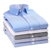 

Wholesale casual mens long sleeve solid oxford shirt 100% cotton