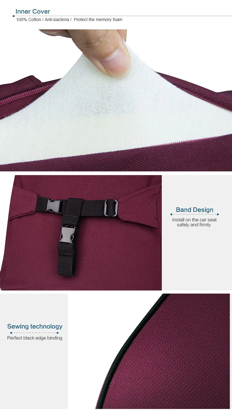 BYC Office Chair Cushion Memory Foam Lumbar Back Chair Cushion.jpg