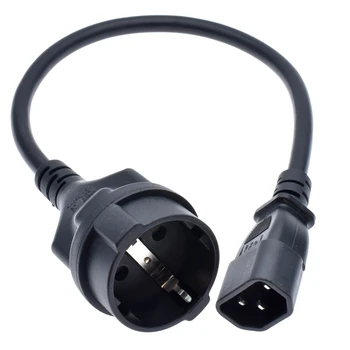 16a Power Cord,Iec320 C14 To Cee 7/3 Euro Female Schuko Socket,Pdu ...