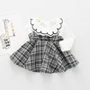 Two piece designs korean t-shirt school party dress prices sexy school baby girl uniform