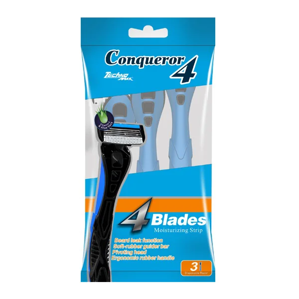 Single Blade Safety Razor With Comb,Plastic Handle And Fixed Head For ...