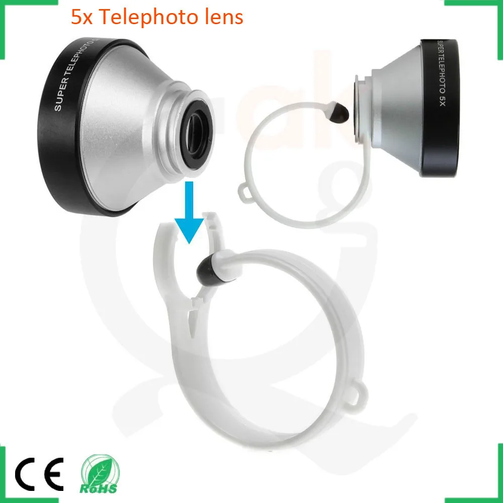 5x Optical Zoom Telephoto Lens Mobile Photography Accessories For