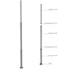 3 meters 3.5m height outdoor decorative led landscape aluminum light pole