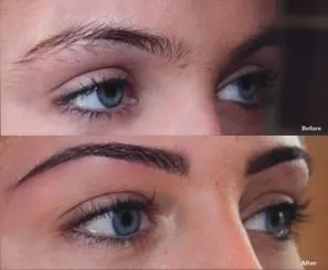 New Arrival Alloy Stainless Steel 3D Eyebrow Tattoo Pen/Manual Permanent Makeup Blade Pen/Double Micro Blading Pen