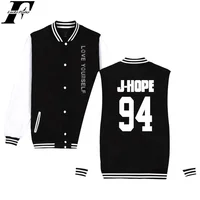 

bts kpop Love Yourself Harajuku wholesale blank baseball jacket