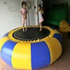 High quality cheap inflatable sea water floating trampolines