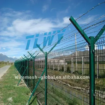 Penjara Bandara Pagar Kawat Berduri Buy Pagar Kawat Berduri Crimp Bare Wire Pagar Penjara Pagar Kawat Berduri Product On Alibaba Com