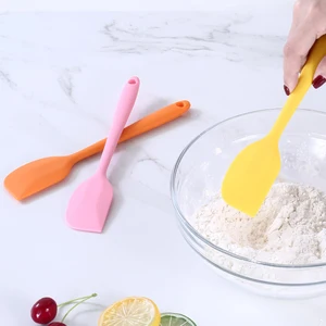 Image of BPA Free Flexible Heat Resistant Spatula with Metal Core Mixing Cooking and Baking Silicone Spatula Custom