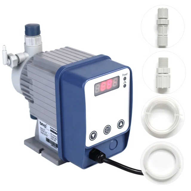 
RO spare parts LPH strong acid chemical dosing pump adjustable metering pump for water treatment 